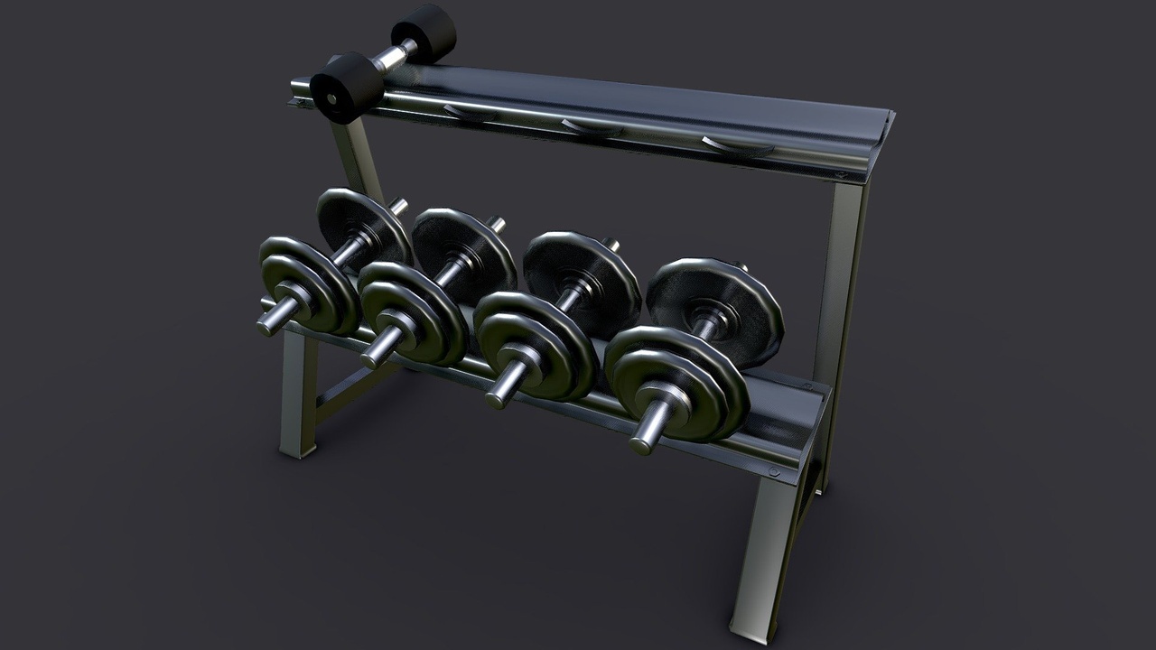 商品 Dumbbell Rack 的媒体 1
