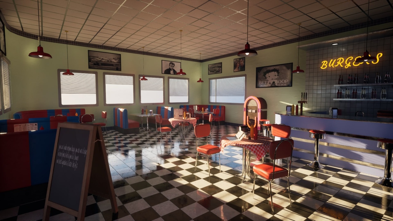 Media 1 for listing American Diner - Unreal Engine 5
