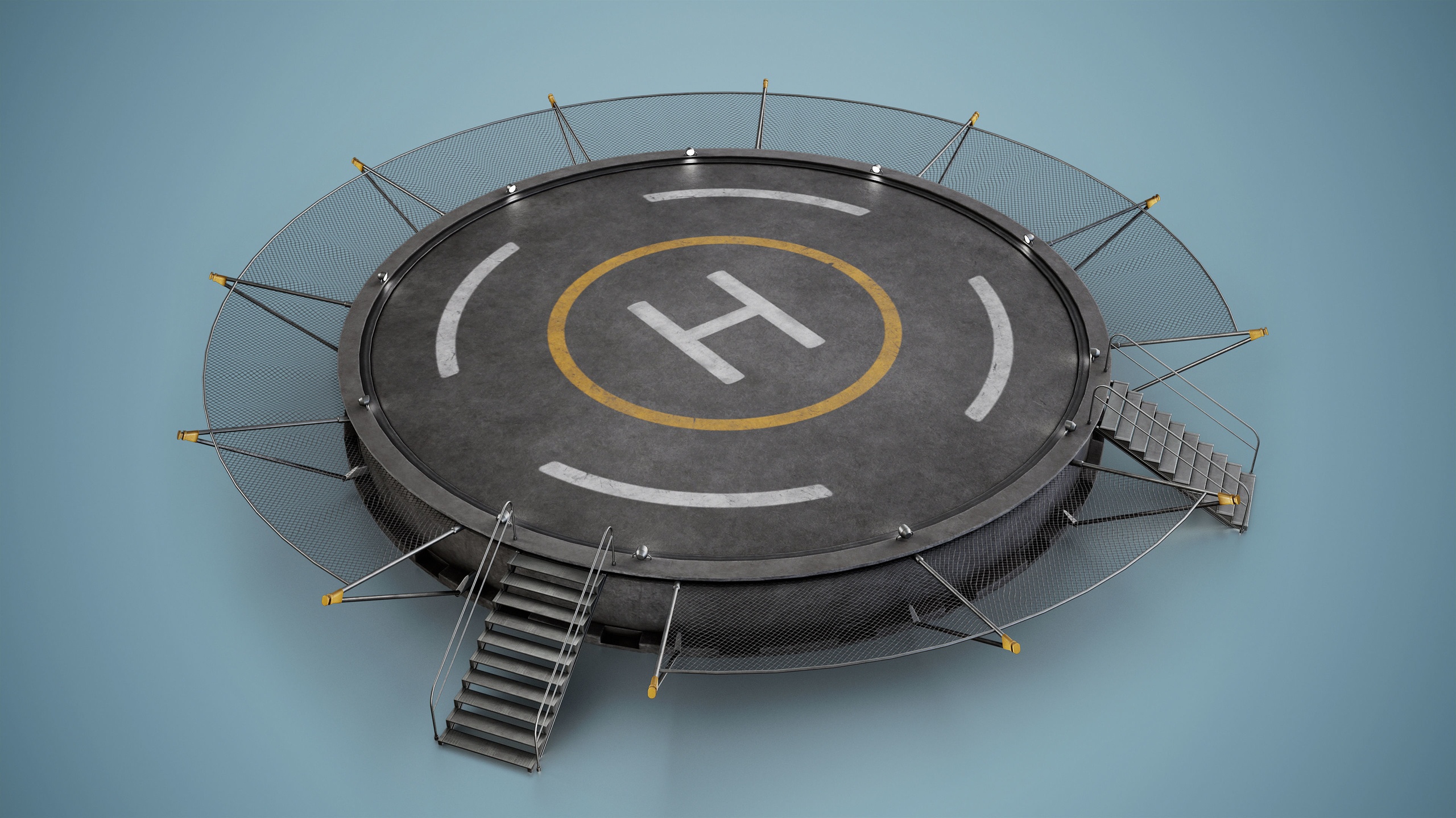Media 1 for listing Helipad Circular Platform