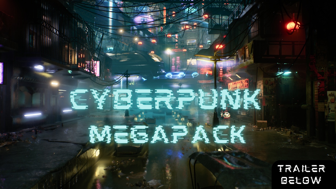 商品 Cyberpunk City (Cyberpunk, Cyberpunk City, Sci-Fi City) 的媒体 1