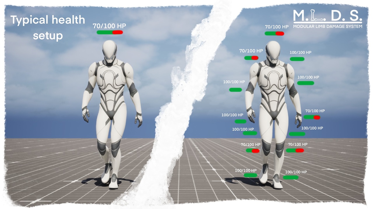 Modular Limb Damage System