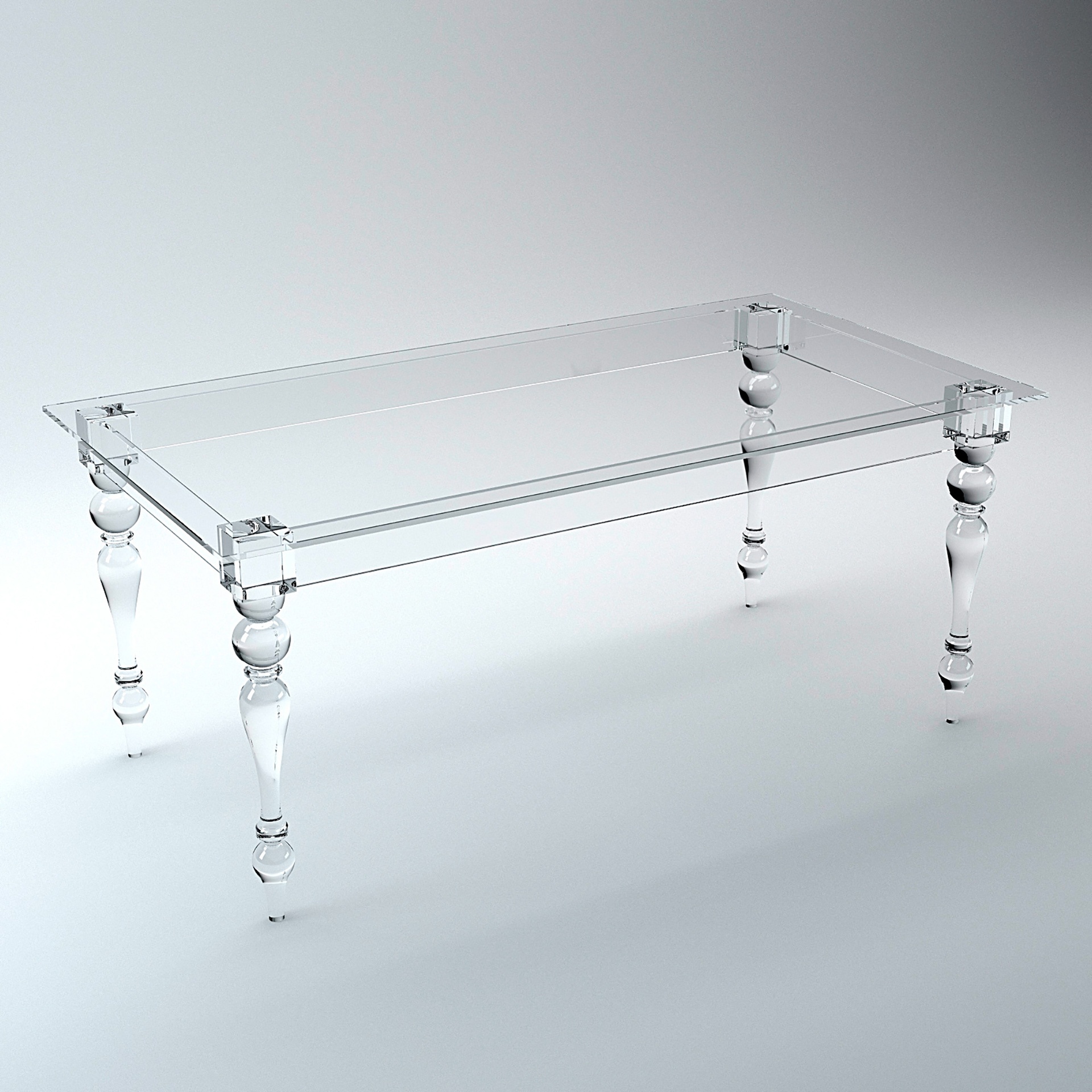 Media 1 for listing Premium Acrylic Table Neo Classic Designer Furniture
