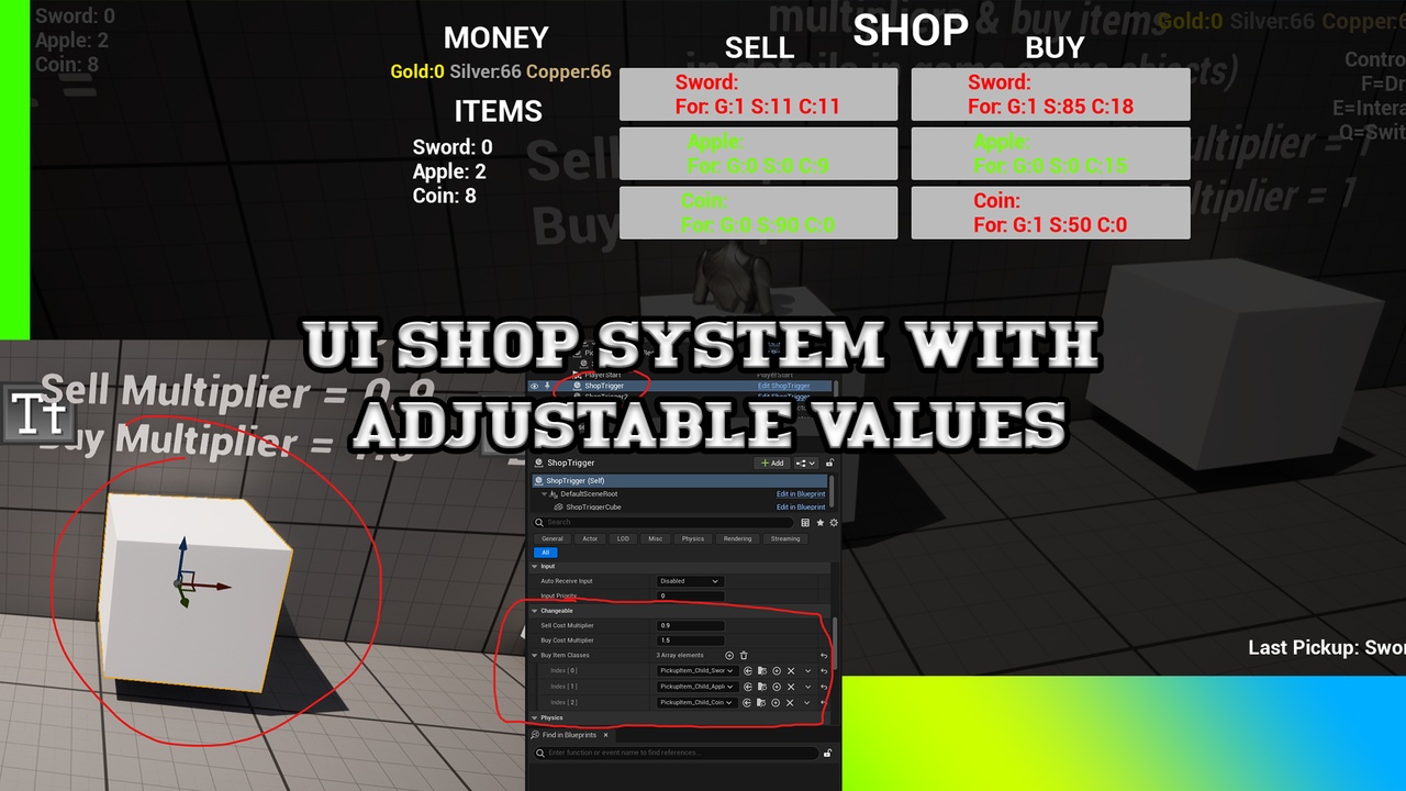 Media 1 for listing TMG Inventory & Shop System