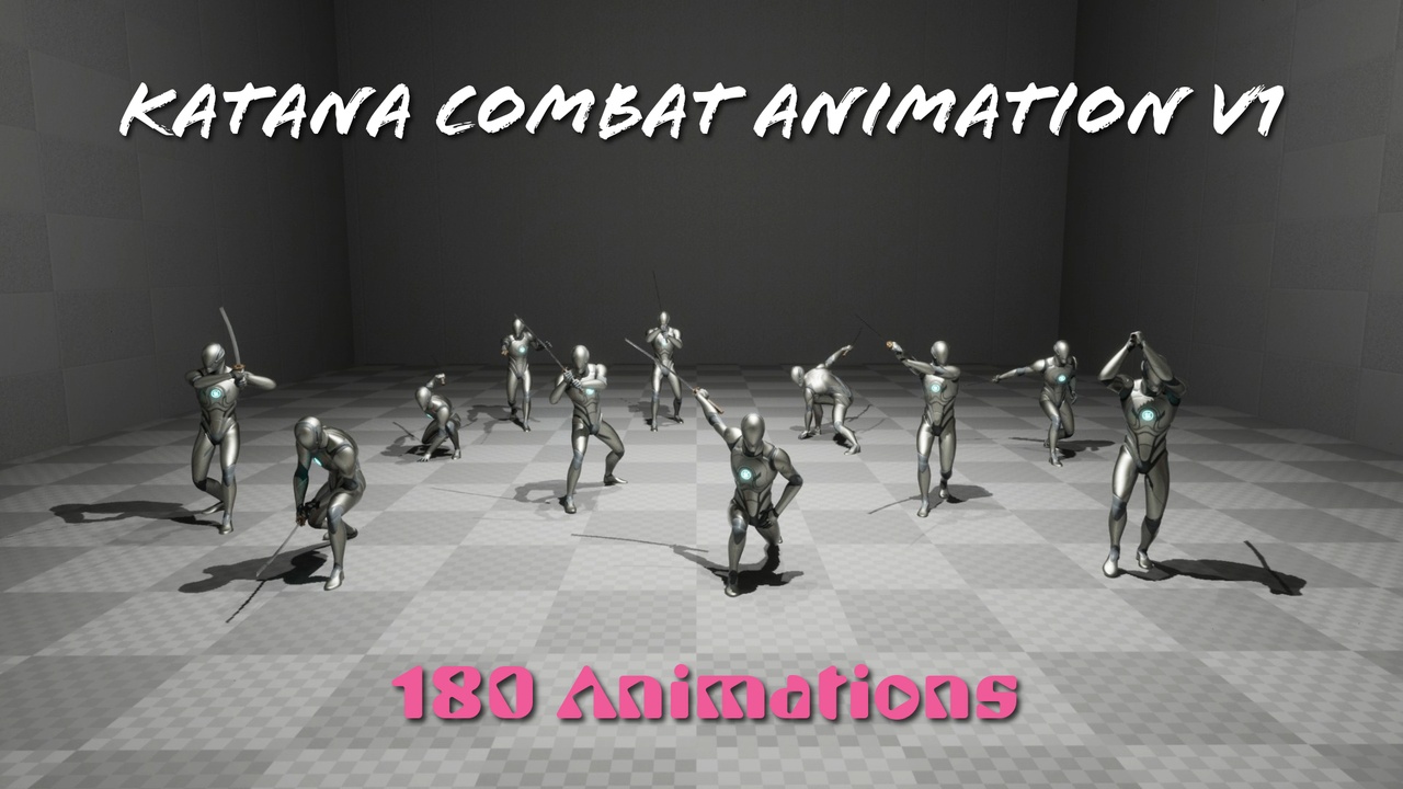 Media 1 for listing Katana Combat Animation V1