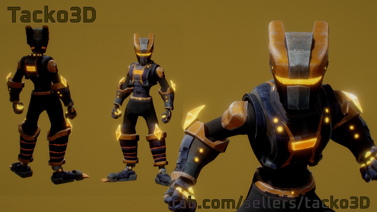 Media 1 for listing Renegade Android Z - Melee Fighter Enemy