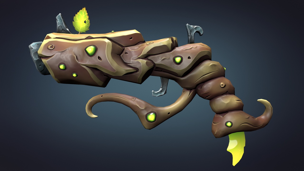Media 1 for listing Wooden pistol