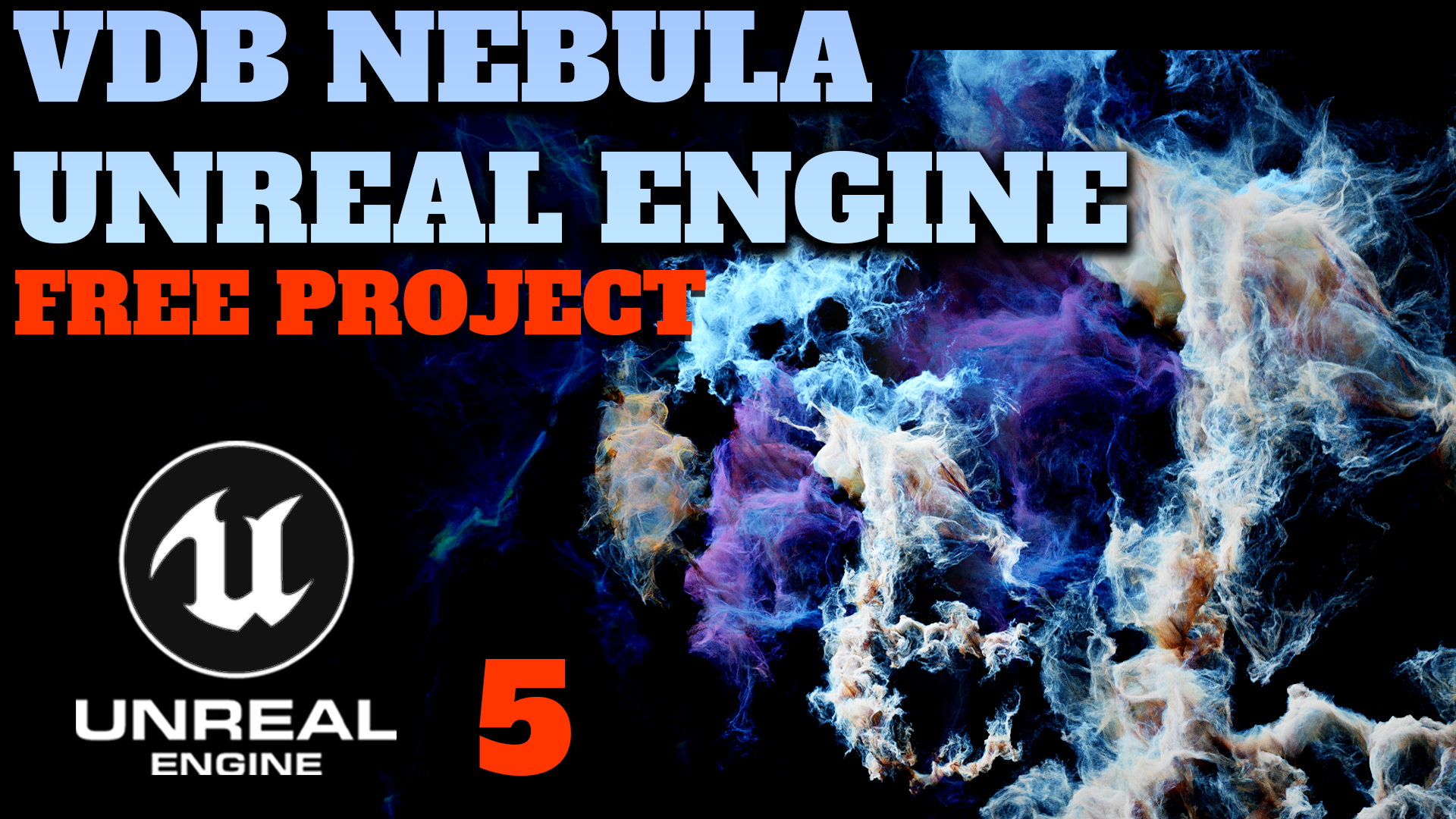 [FREE Project] VDB Nebula for Unreal Engine 5.3+ | Fab
