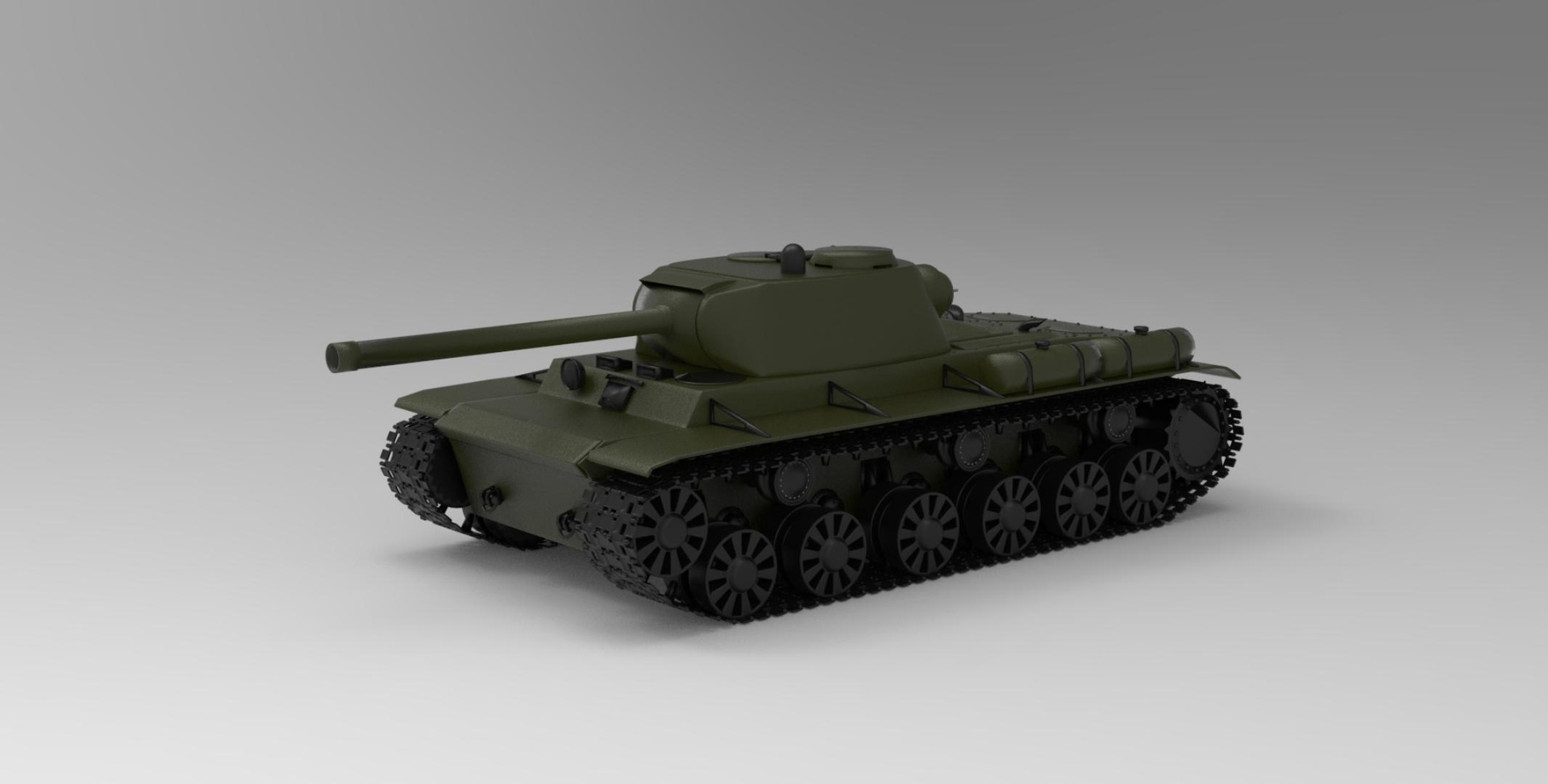 Media 1 for listing Kliment Voroshilov tank