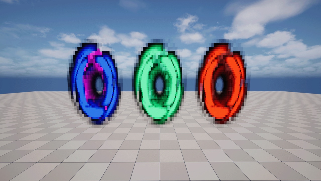 Media 1 for listing Pixelated Portal Effect