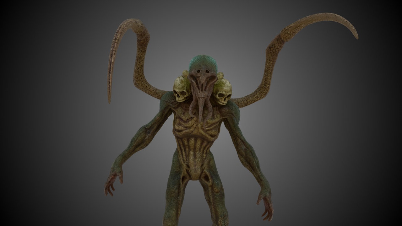 Mutant Monster Creature | Fab
