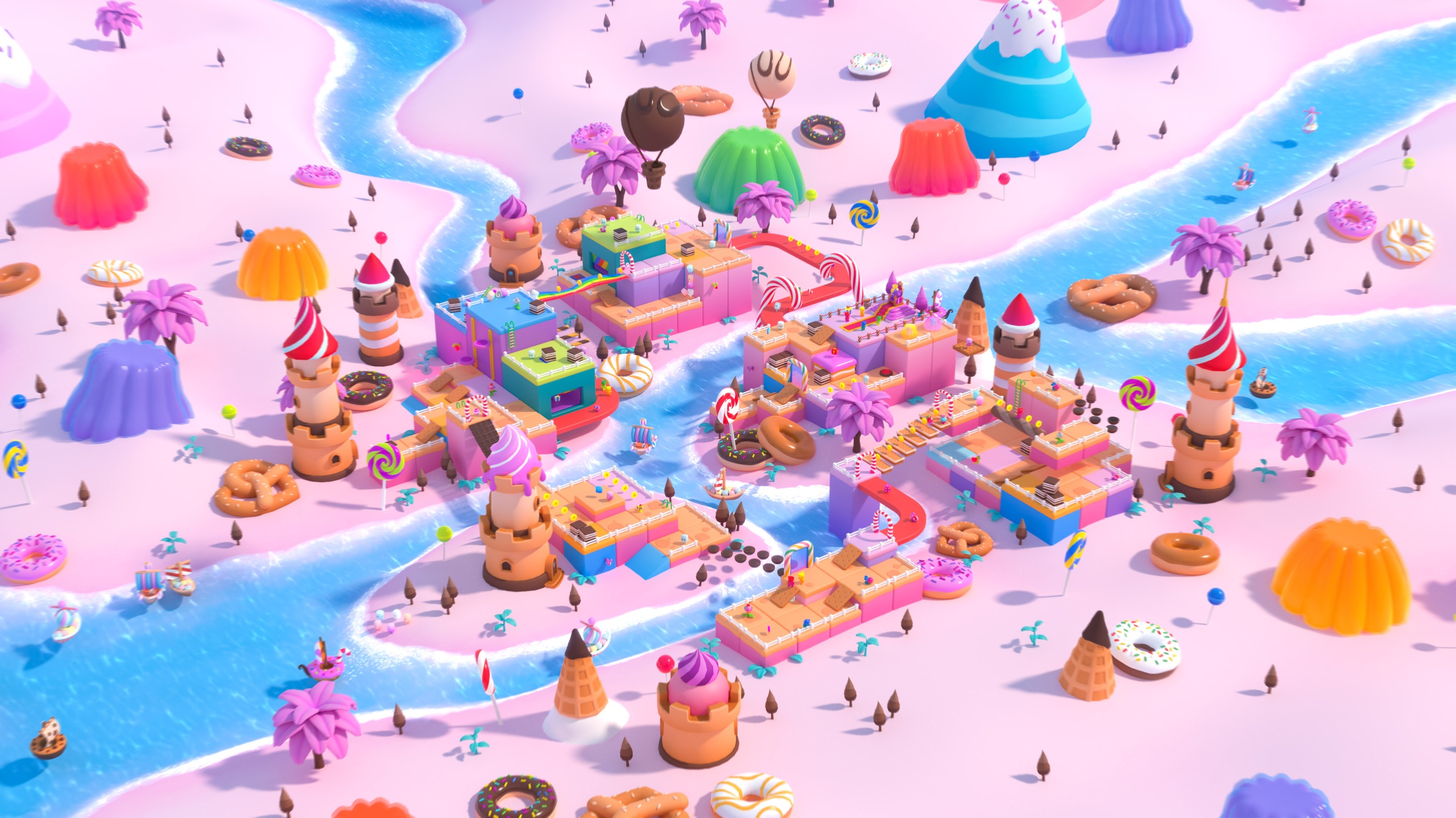 Media 1 for listing Sweet Land - Low Poly 3D Models Pack