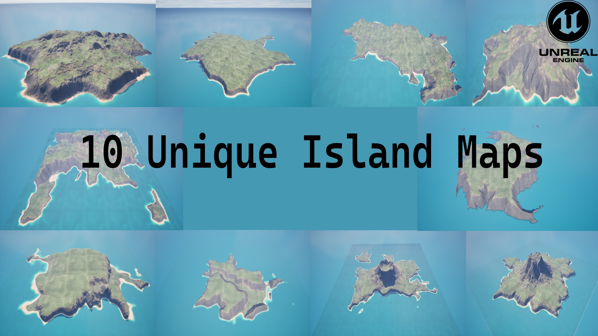 Island Map Pack | Fab
