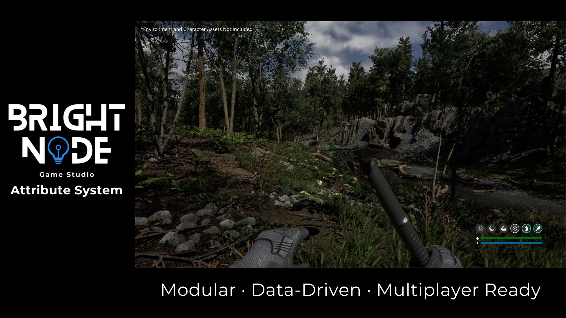 Brightnode Attribute System | Survival Attributes | Multiplayer ...