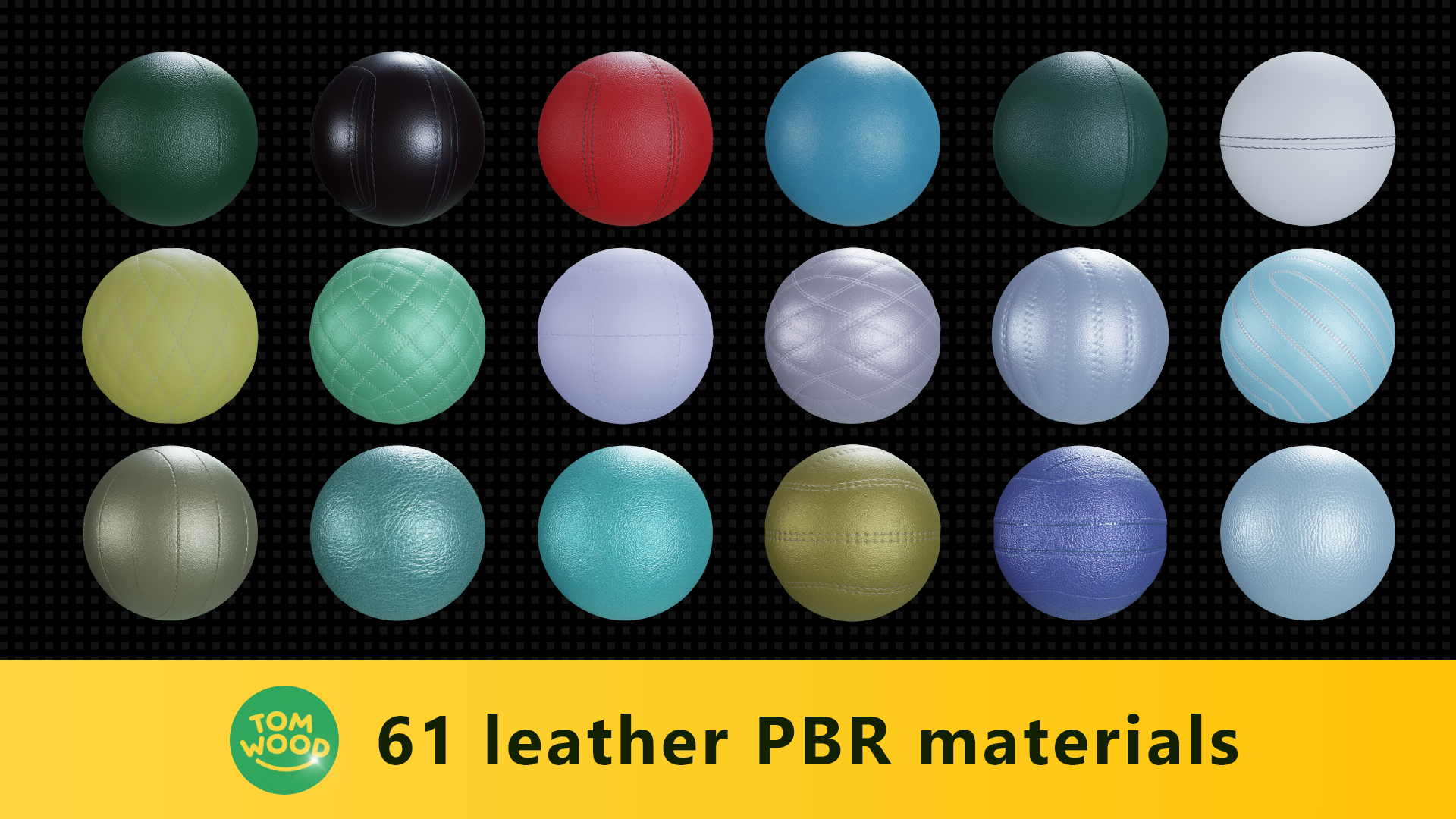 61 leather PBR materials V1 | Fab