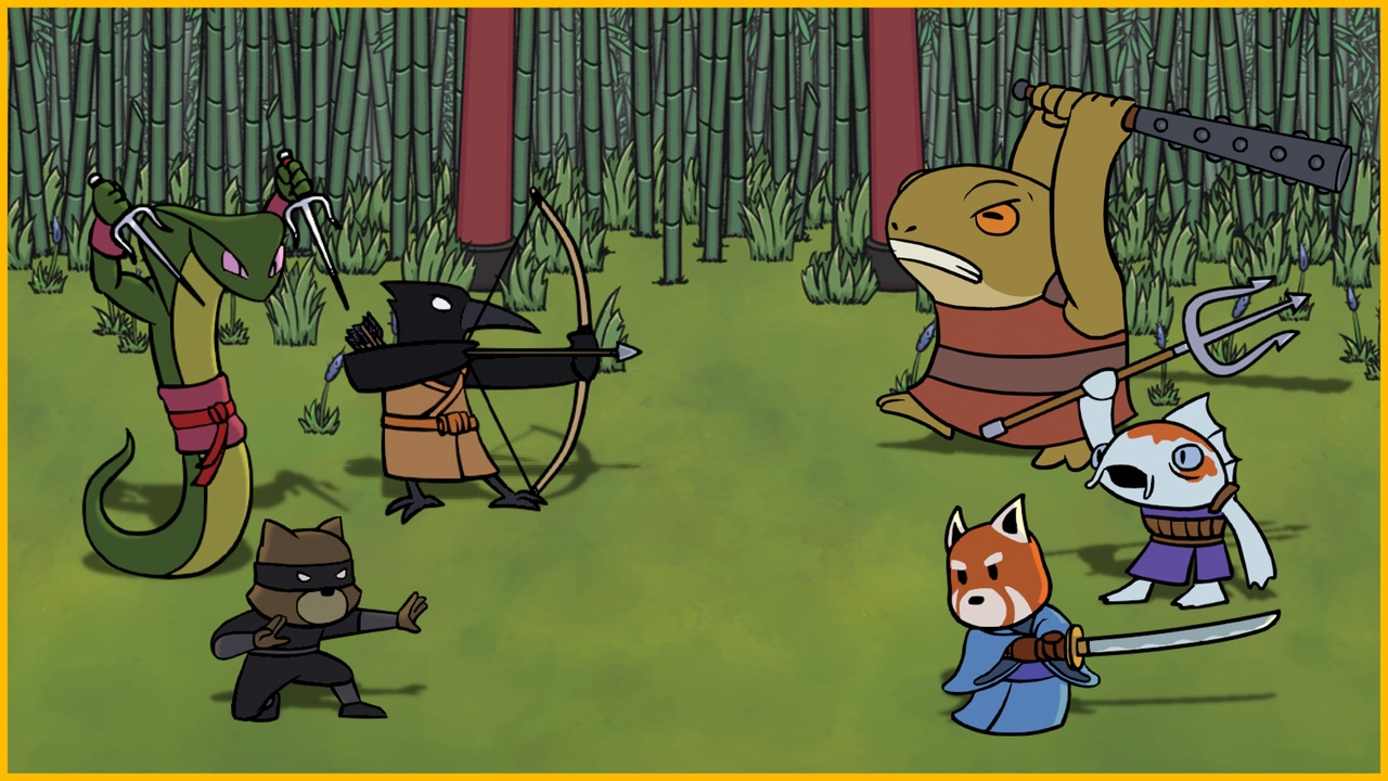 Media 1 for listing Hand Drawn Samurai Characters