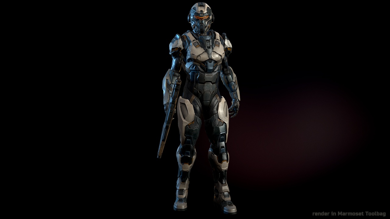 Media 1 for listing Sci-Fi Soldier 05
