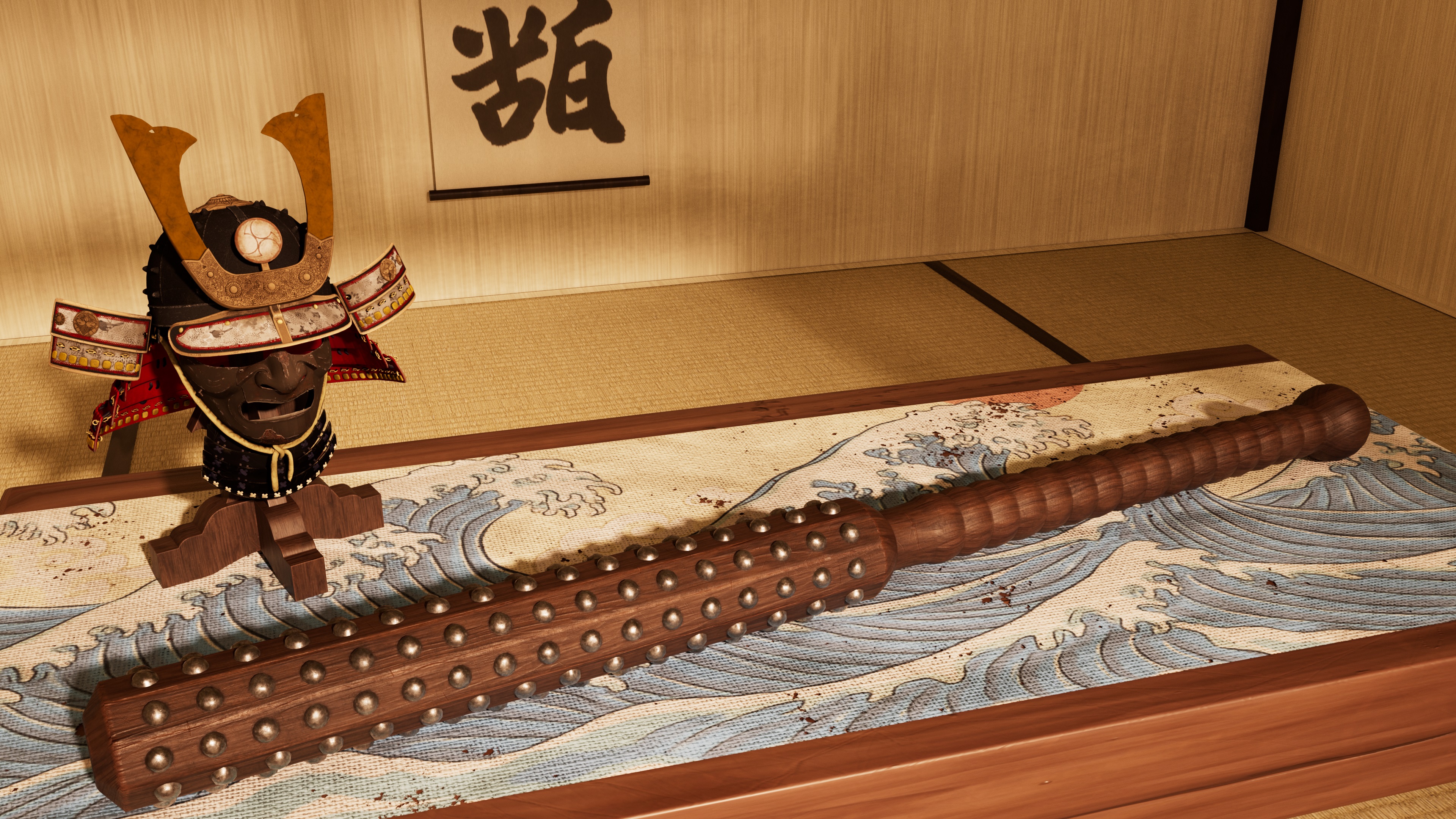 Kanabo (Japanese two-handed club) | Fab