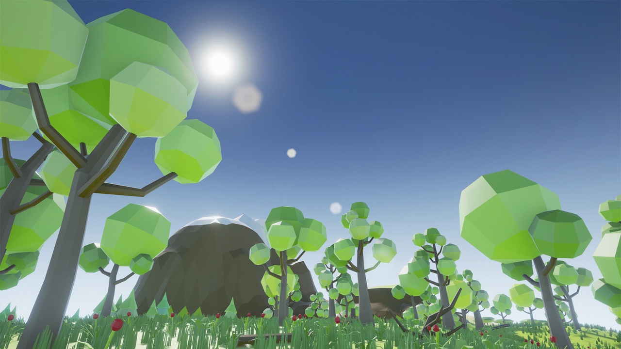 Media 1 for listing Low Poly Trees and Vegetation