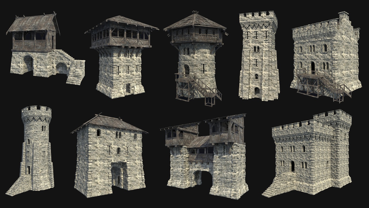 Media 1 for listing Medieval Castle Fortification Buildings