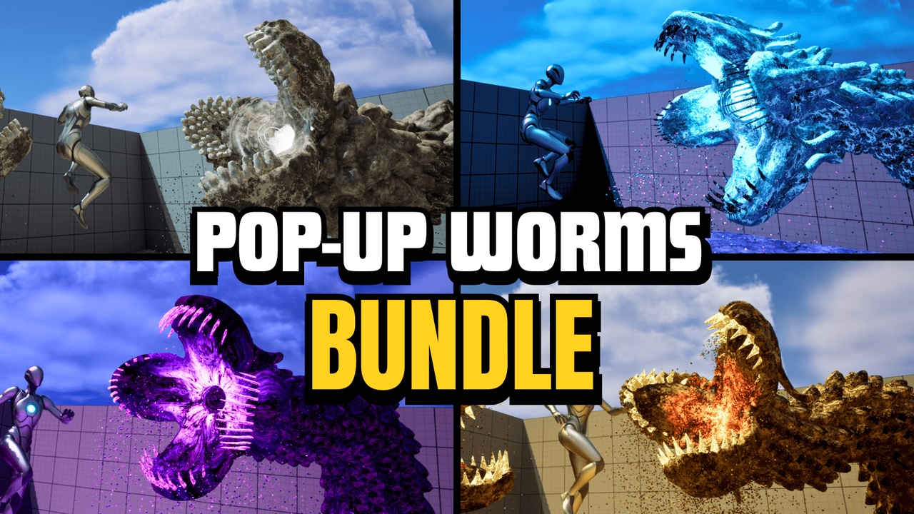 Media 1 for listing Pop-Up Worms BUNDLE