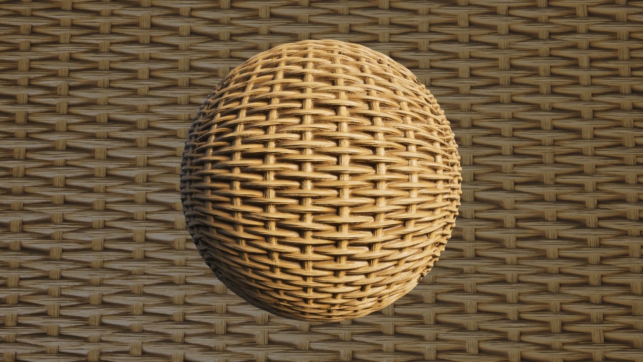 Media 1 for listing Premium Wicker Materials - 4K PBR