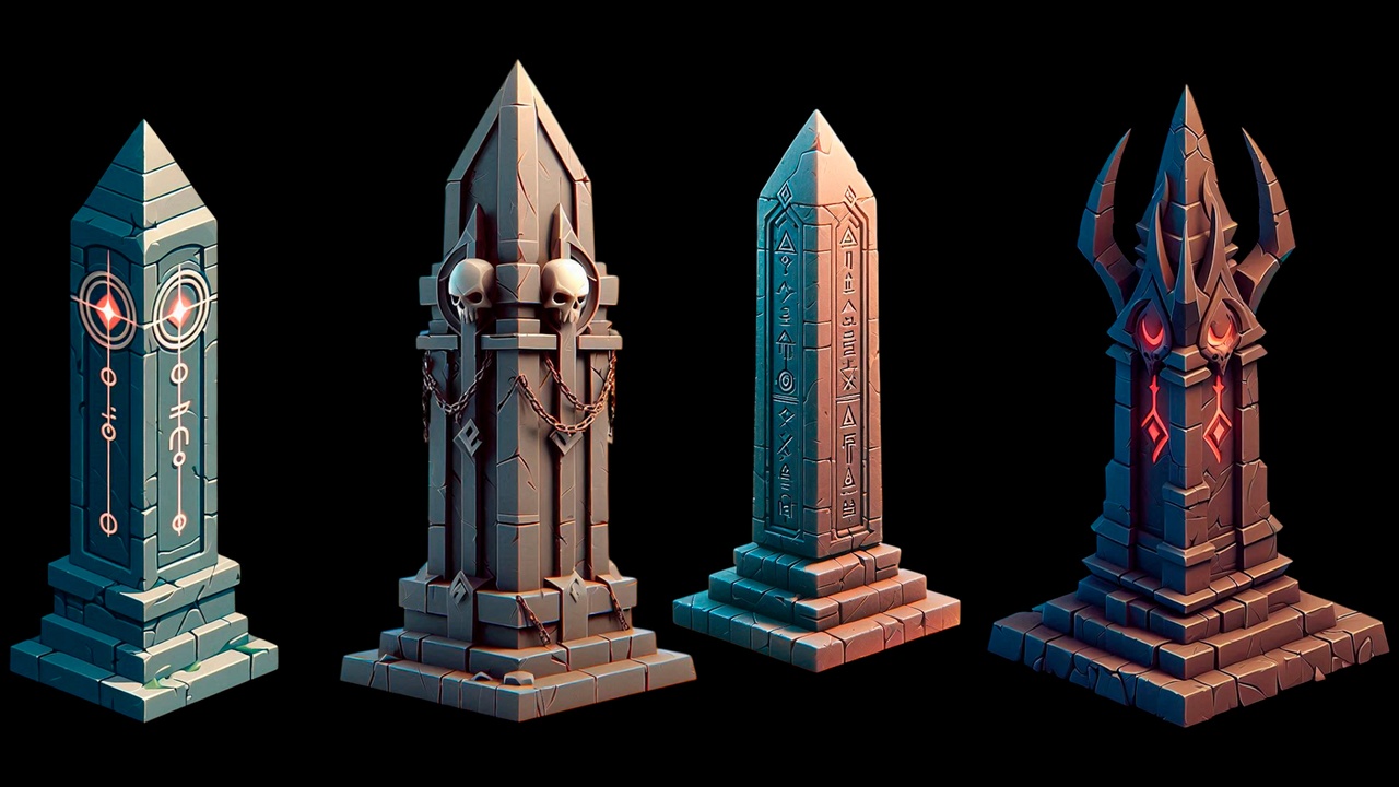 Media 1 for listing Obelisks 500+ Sprites