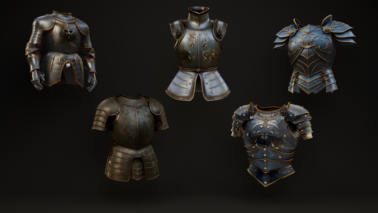 Media 1 for listing Medieval Knight Chest Armor