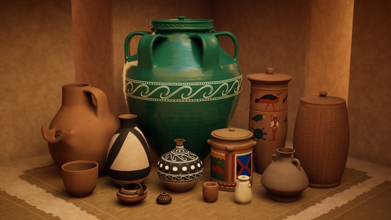 Media 1 for listing Babylon Pottery VOL.1 - Ancient Mesopotamian Vessels