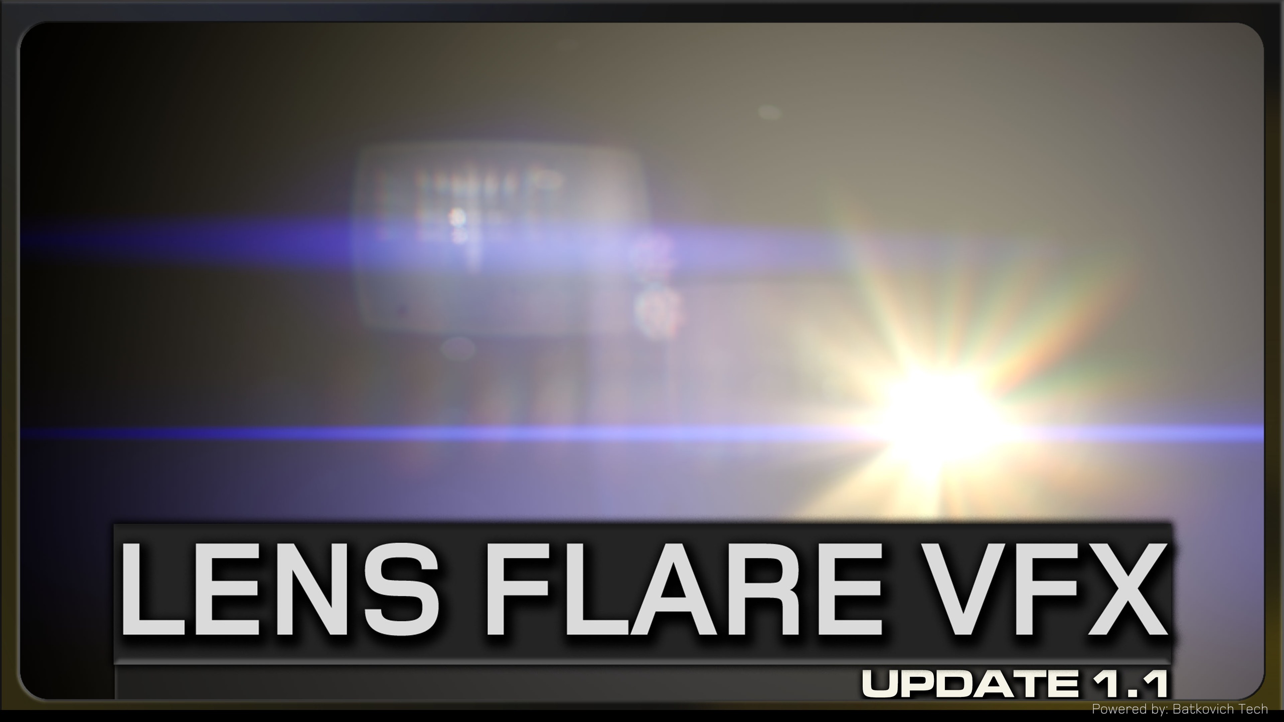 Media 1 for listing LENS FLARE VFX | ADVANCED SPRITE BASED LENS FLARES