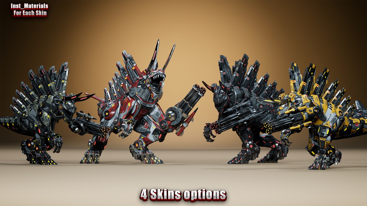 Media 1 for listing Sci-Fi Dino Shooter