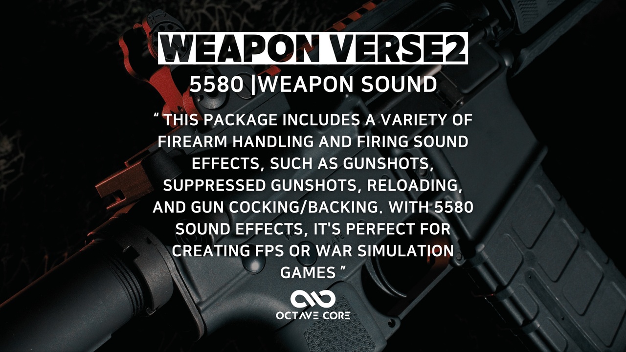 Media 1 for listing Dynamic Gun Sound : WeaponVerse2