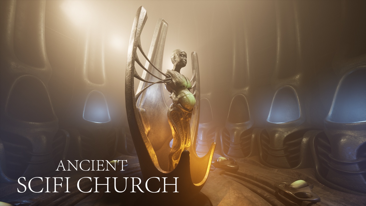 Media 1 for listing Ancient SciFi Church
