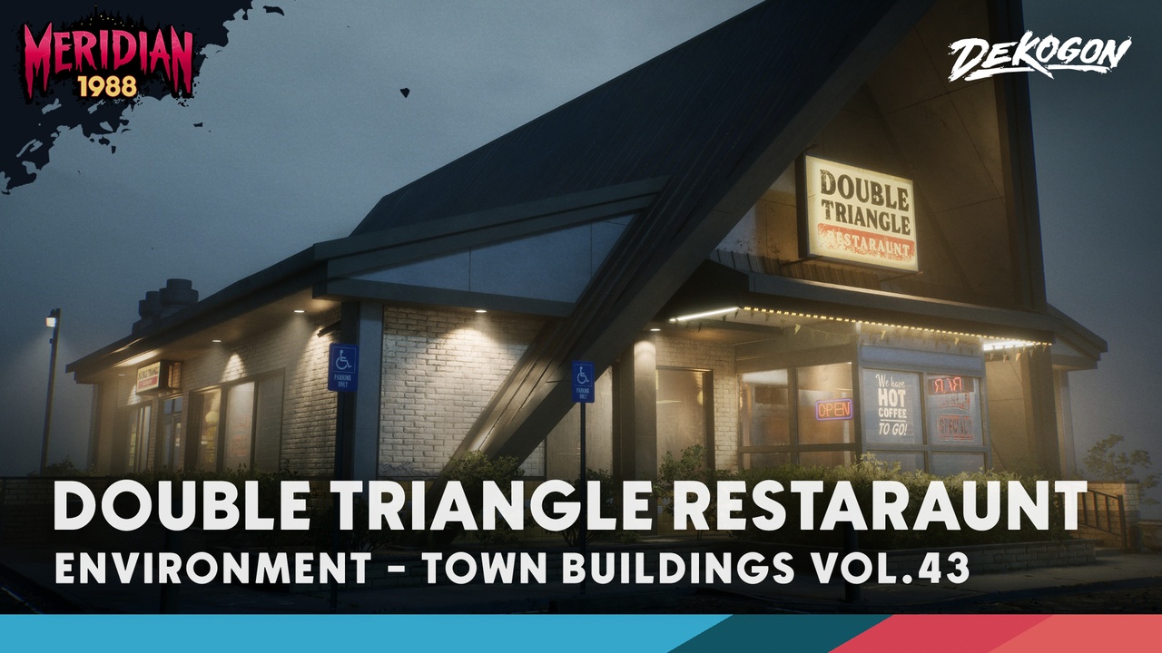 Media 1 for listing Meridian 1988: Double Triangle Restaurant - Modular Environment (VOL 43)