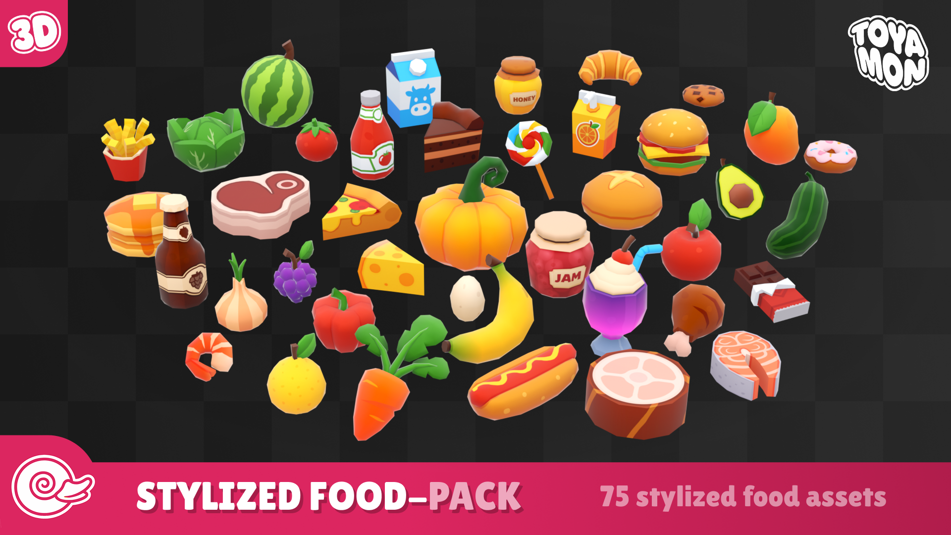 Stylized Food Pack | Fab