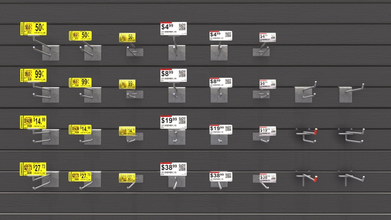 Media 1 for listing Retail Store Display Hooks