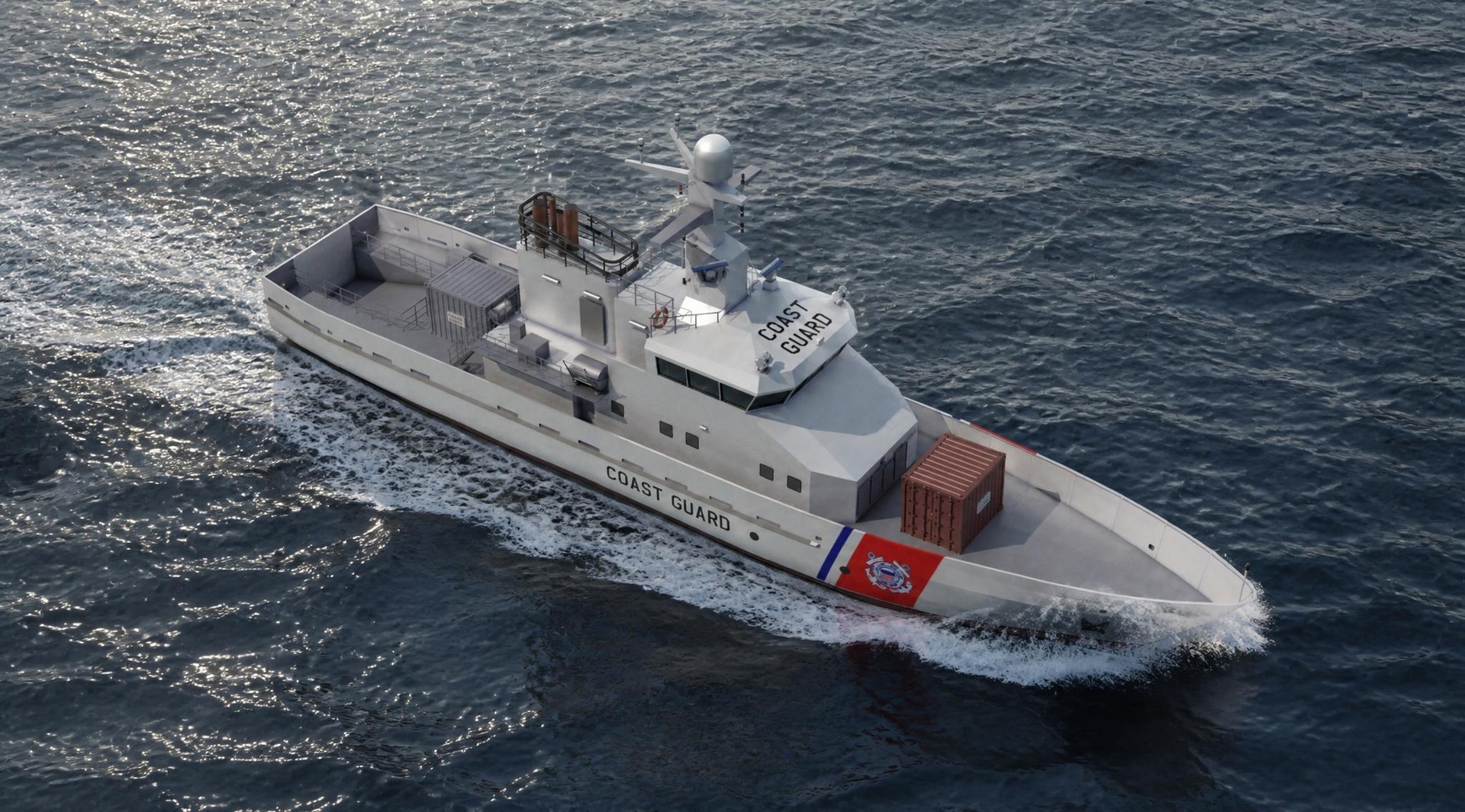 Media 1 for listing Coastguard Patrol Craft Fast Response Cutter Game Ready 3D Asset