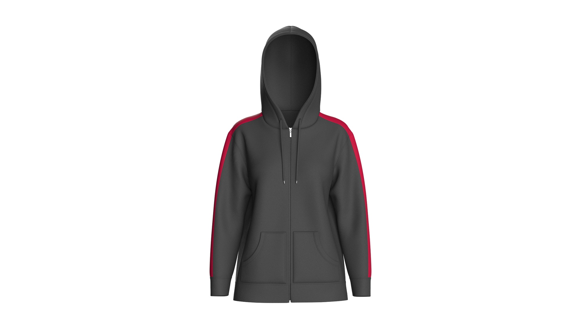 Media 1 for listing Girls Linear Paneled Track Jacket | High Poly