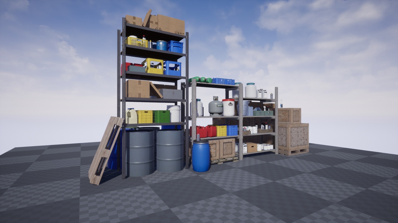 Storage Props | Fab