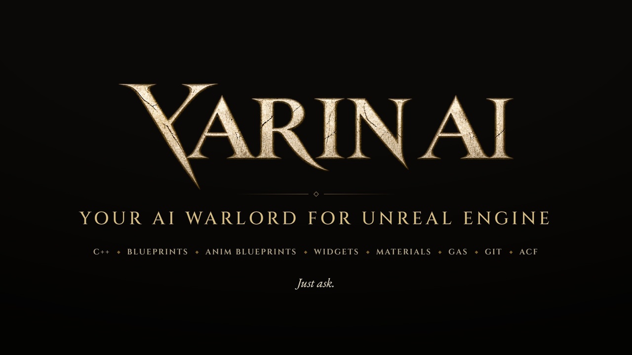 Media 1 for listing Yarin AI - Your AI Warlord for Unreal Engine