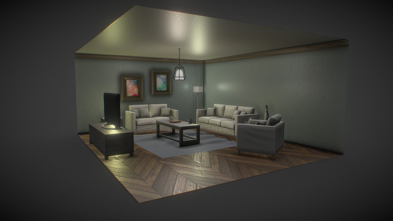 Media 1 for listing Realistic Modern Homes Living Room