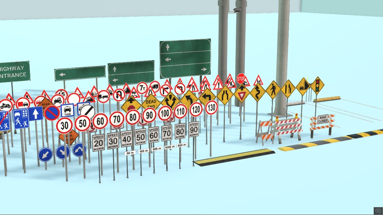Media 1 for listing Ultimate Roads and Signs 250+