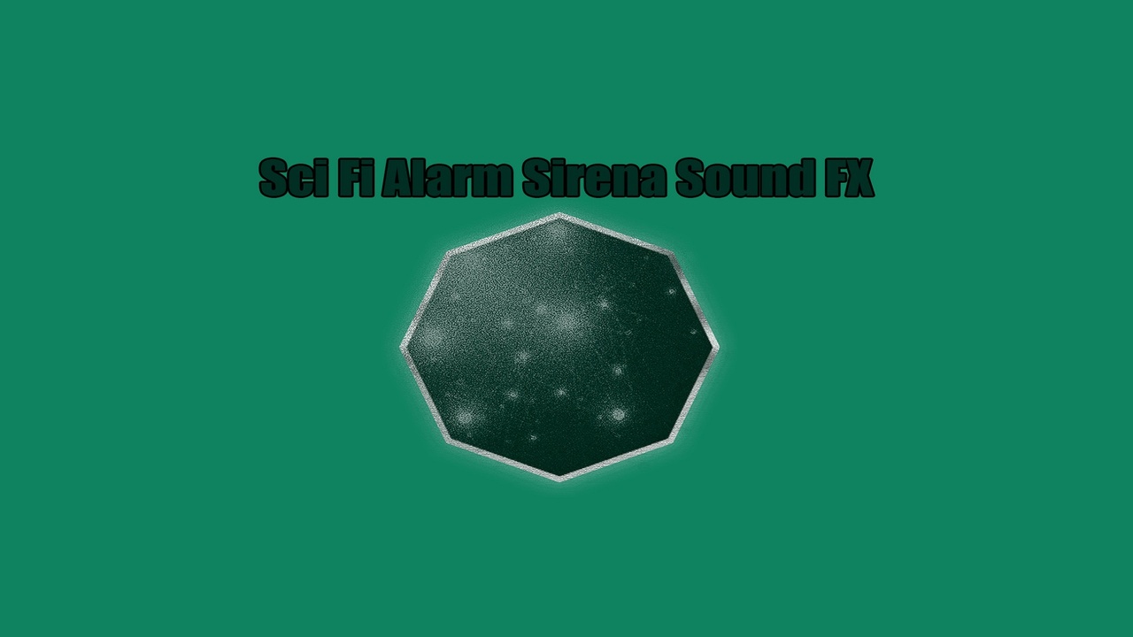 Sci-Fi Alarm Sirens SFX 제품 등록을 위한 미디어 1개