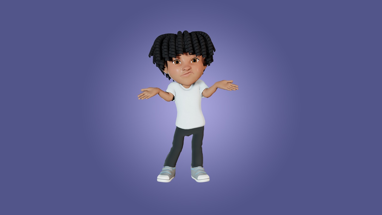 Media 1 for listing Little Black Boy