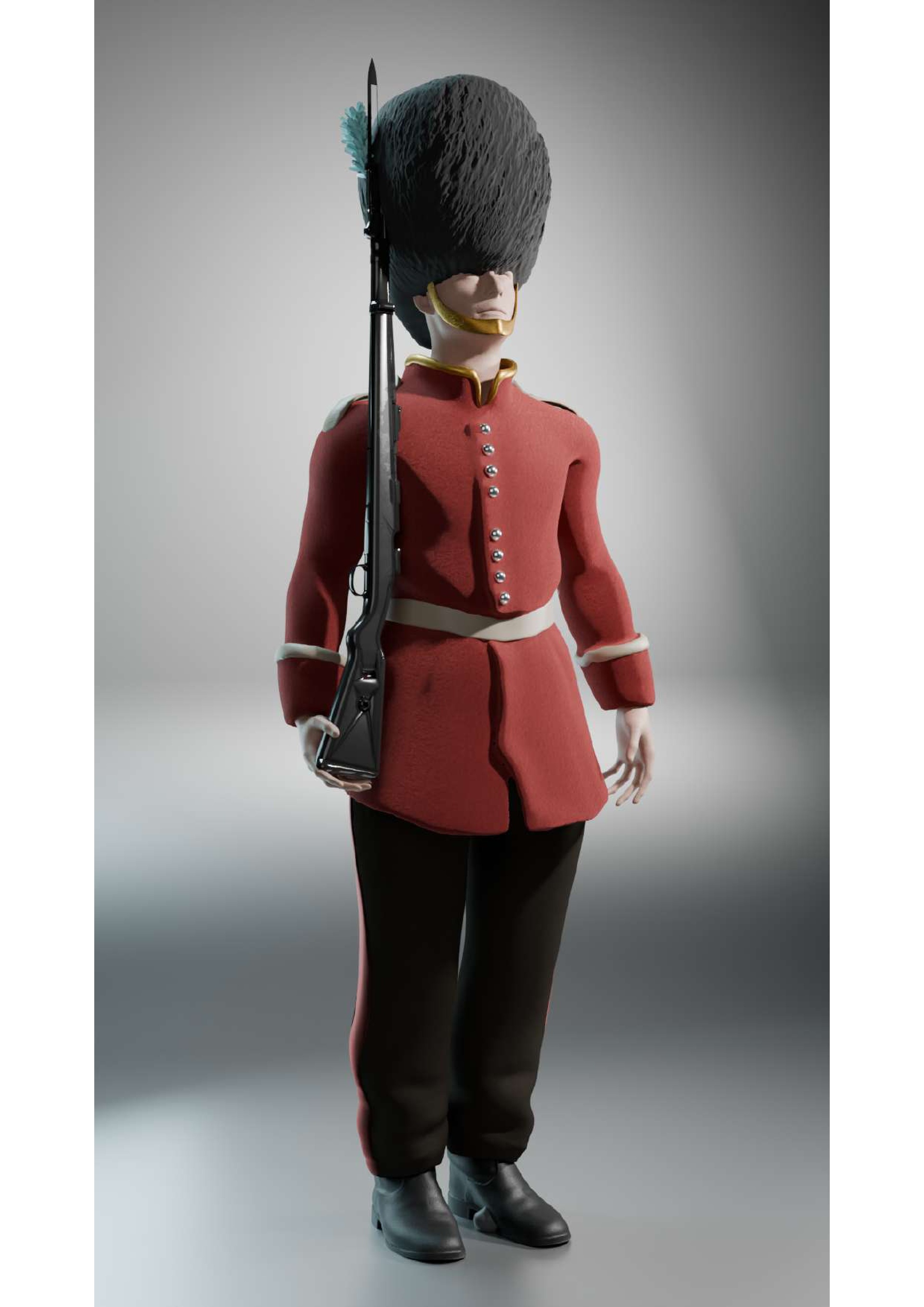 Media 1 for listing Royal Guard Soldier Character