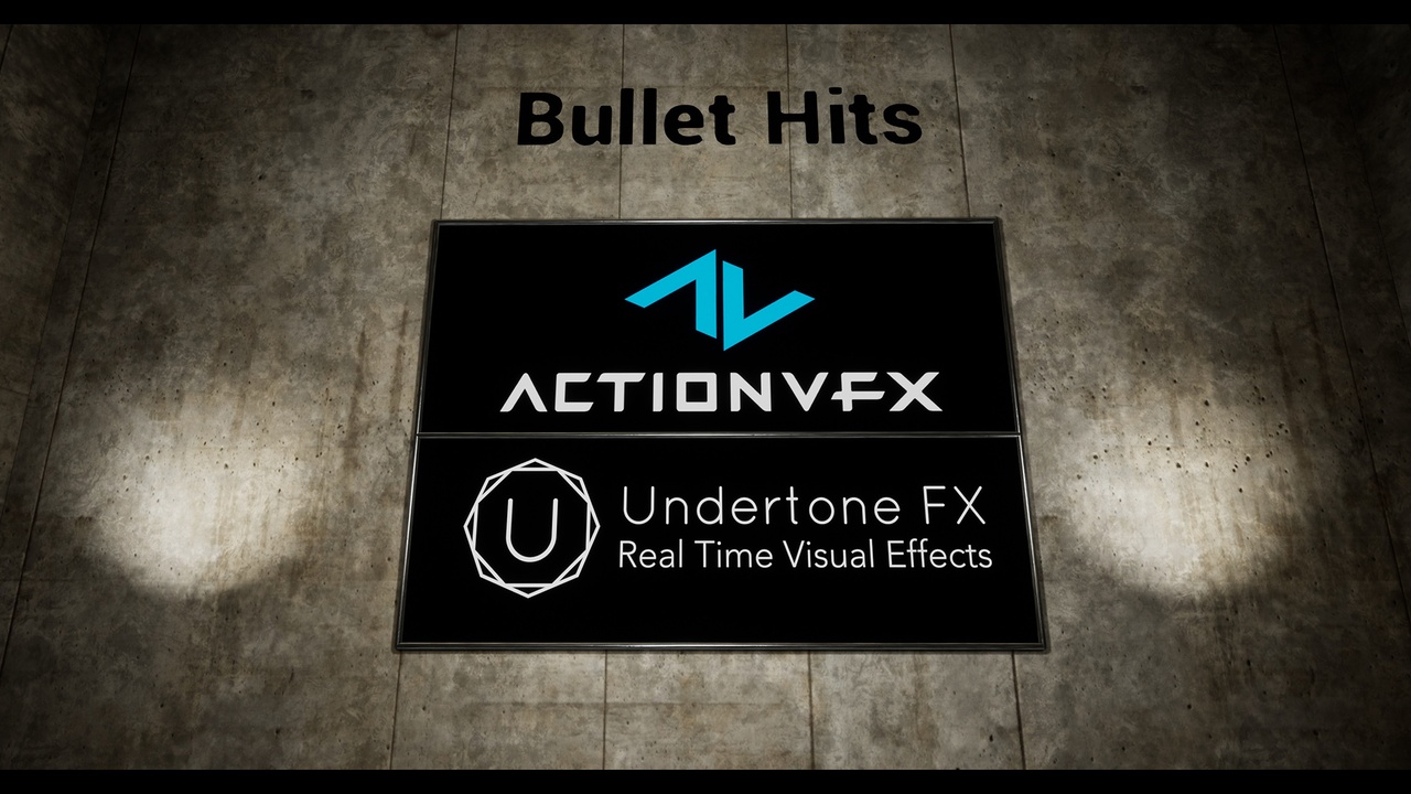 Media 1 for listing Bullet Hits - VFX Footage by ActionVFX and Undertone FX, Inc.