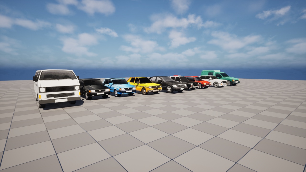 Media 1 for listing Retro Vehicle pack
