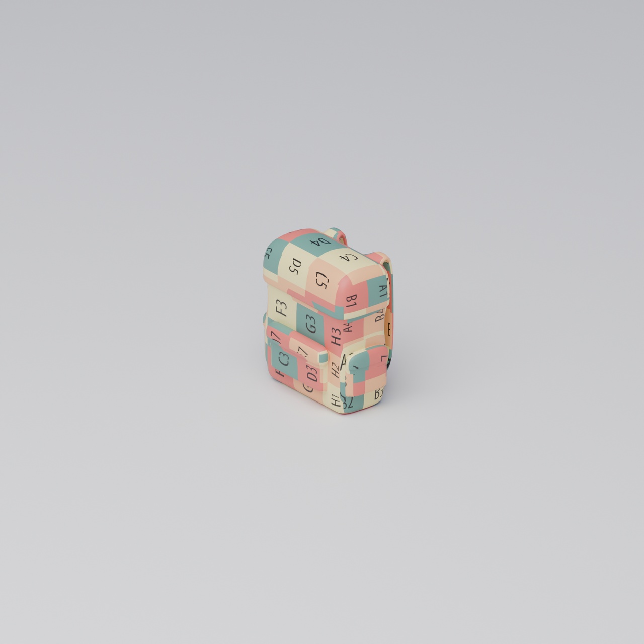 Media 1 for listing BAG - MINIMALIST - LOWPOLY