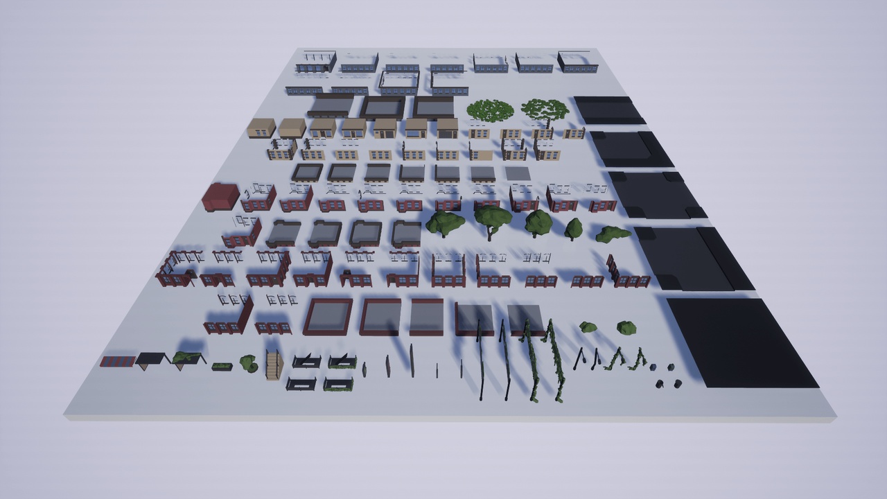 Media 1 for listing Low Poly: Post-Apocalyptic City