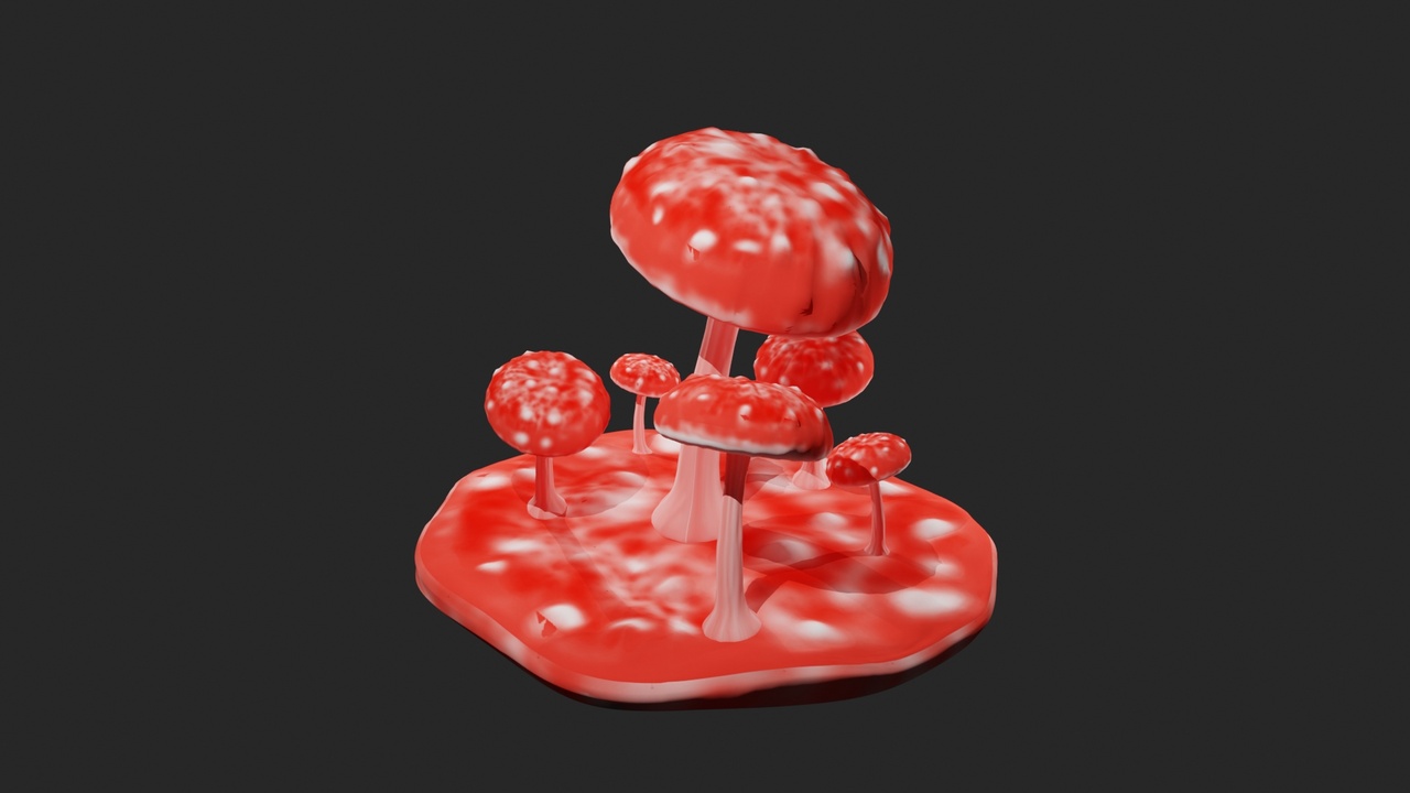 Media 1 for listing Mushroom in Red