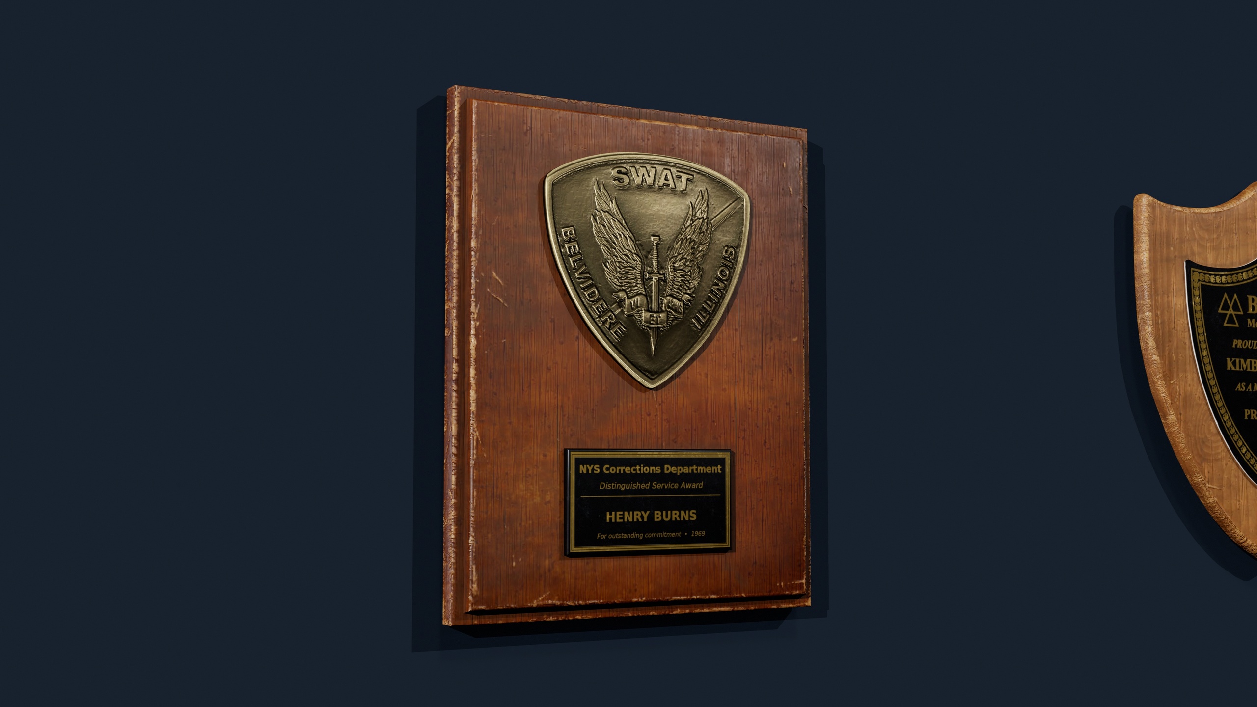 Media 1 for listing 3D Office Award Plaques - Game Ready